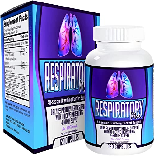 Respiratory-MAX (4-Month Supply) Respiratory Supplements Elevate Recovery Supplements