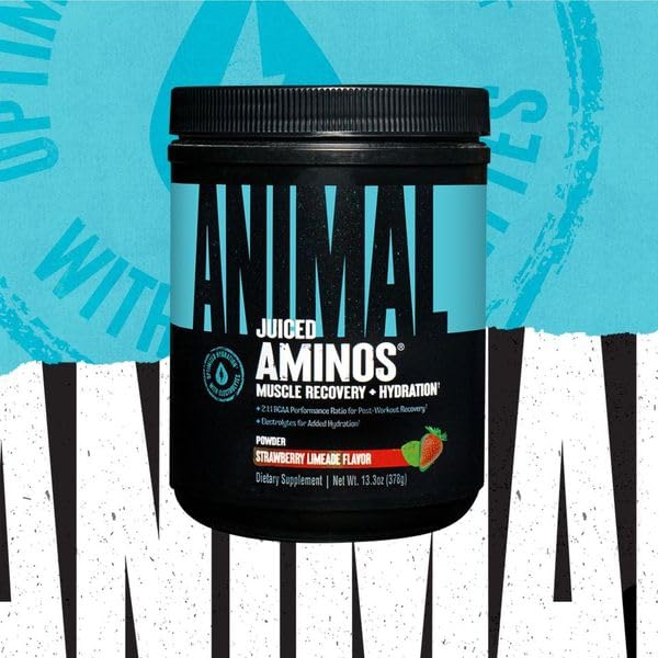 Animal Juiced Amino Acids - BCAA/EAA Matrix Plus Hydration with Electrolytes and Sea Animal