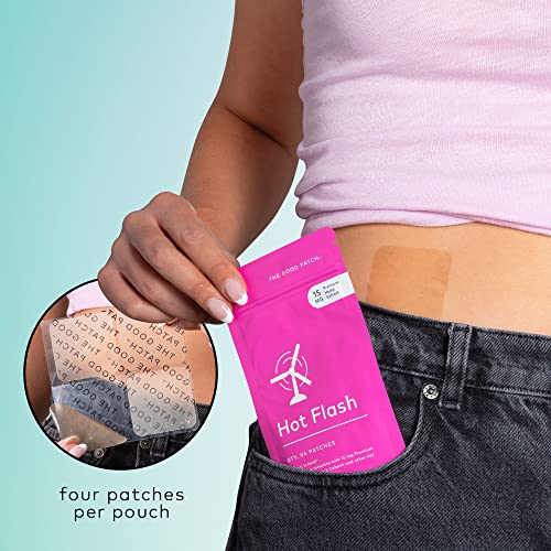 The Good Patch Plant Powered Menopause Support - Sustained Release Hot Flash Patch with Hemp Extract The Good Patch
