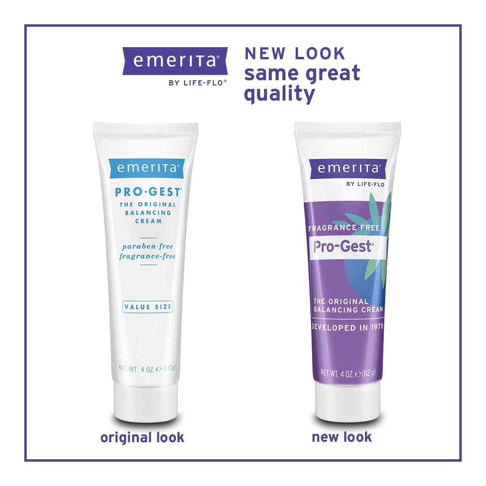 Emerita Pro-Gest Balancing Cream | The Original Progesterone Cream | for Optimal Balance at Midlife Emerita
