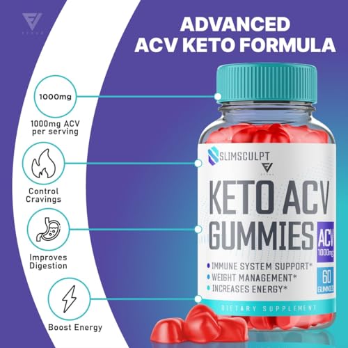 Slimsculpt Keto ACV Gummies Advanced Weight Loss, Slim Sculpt Keto + ACV Apple Cider Fyvus