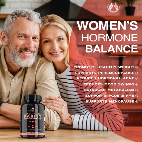 DIM Supplement 350mg. Estrogen Balance for Women & Men, Hormonal Acne Supplements THE ENCLARE NUTRITION