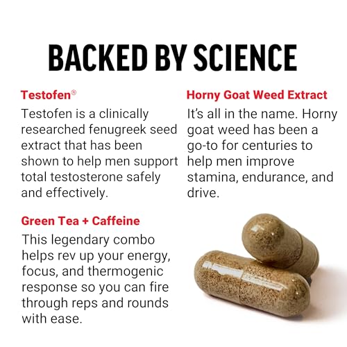 FORCE FACTOR Test X180 Ignite Testosterone Booster for Men, Testosterone Support Force Factor