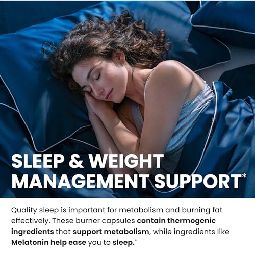 Night Time Fat Burner to Shred Fat While You Sleep | Hunger Suppressant, Carb Blocker Nobi Nutrition