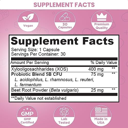 The Vitamin Kitchen Vaginal Probiotics for Women-Pro-Natural Women Probiotic-5 Billion