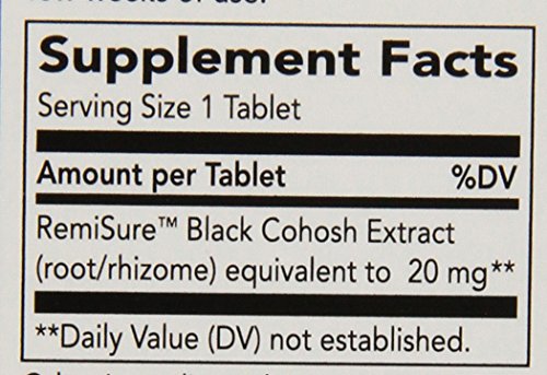 Enzymatic Therapy Remifemin Estrogen-Free Menopause Relief, 120 Tablets Nature's Way