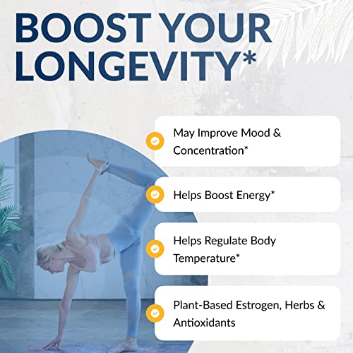 Equilife - Estrogen Support, Herbal Hormone Supplement, Helps Promote Natural Energy, Improved Mood Equilife