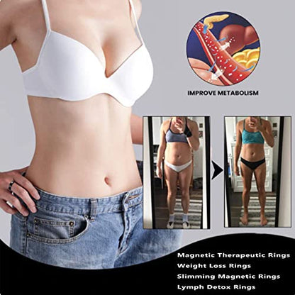 CSIYANJRY99 Lymph Purifying Ring Lymphatic Drainage Therapeutic Rings Set