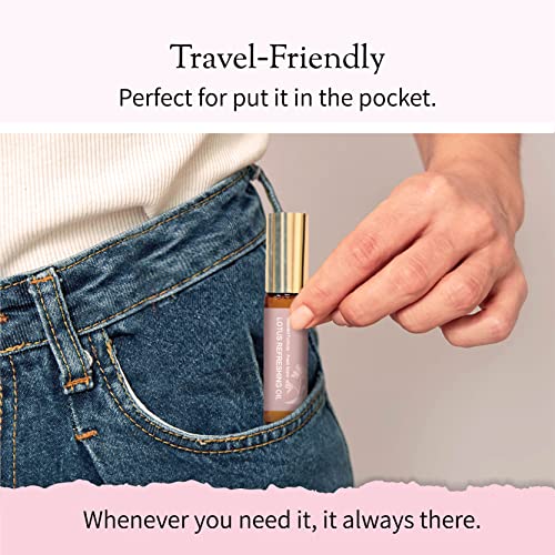 Don Du Ciel Organic and Kid-Friendly Lotus Essential Oil Blend Roll On for Stress Relief and Itch Relief Don Du Ciel