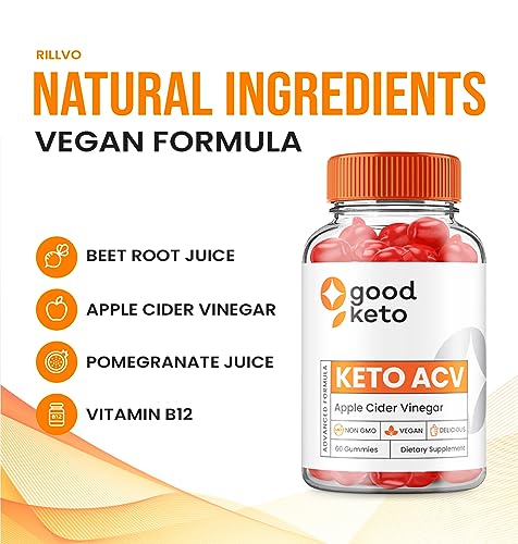 (5 Pack) Good Keto ACV Gummies - Official - Keto Good ACV Advanced Formula Plus