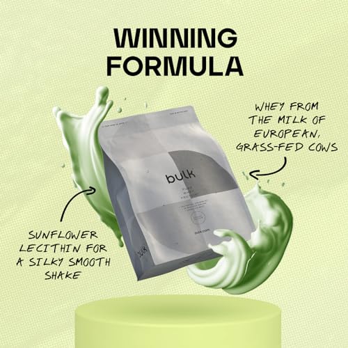 Bulk Pure Whey Protein Powder Shake, Pistachio Ice Cream, 1 kg Bulk