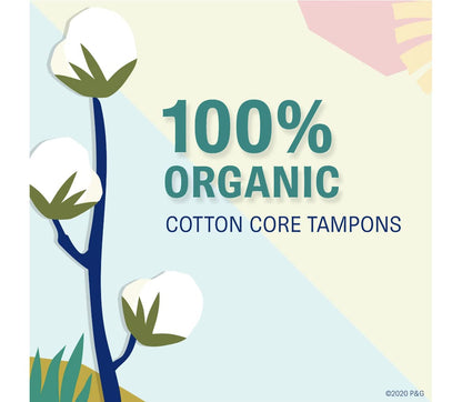 Tampax PURE COTTON 22-pack (11 Regular/11 Super)