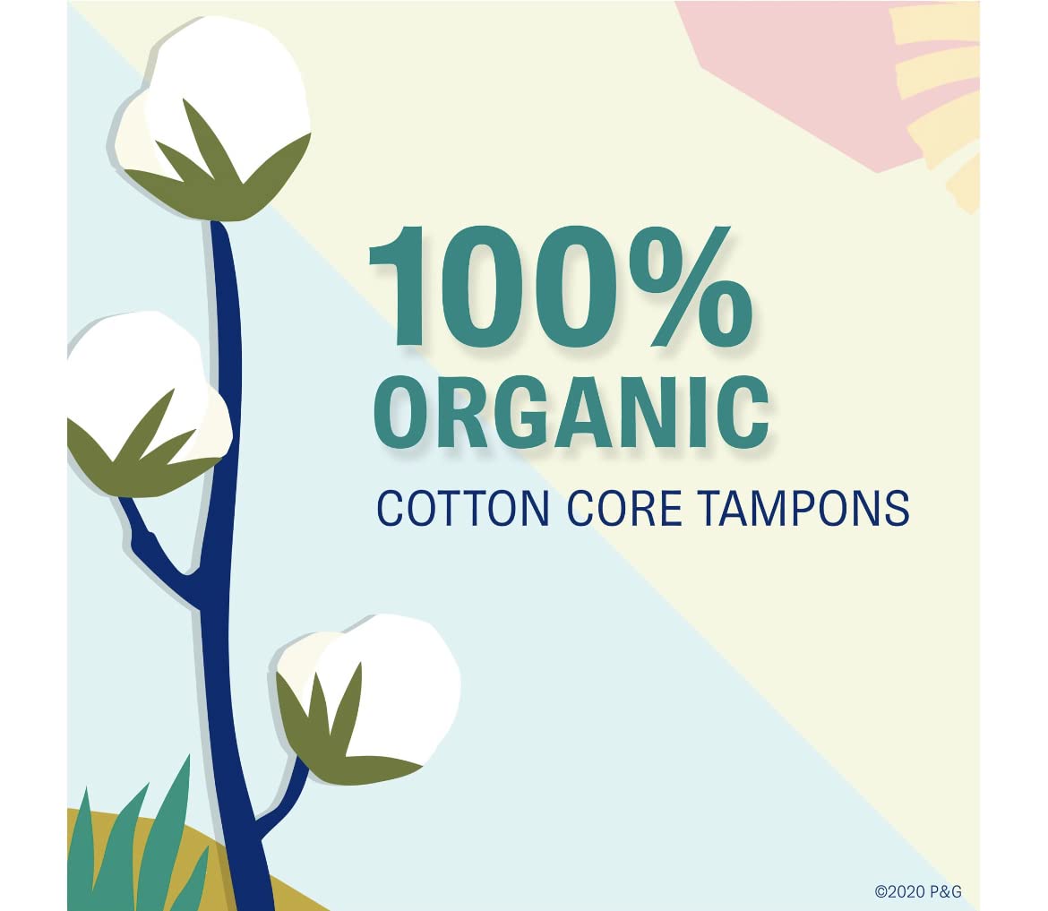 Tampax PURE COTTON 22-pack (11 Regular/11 Super) Tampax
