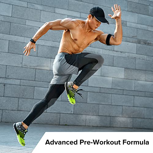 Maxler NRG MAX Pre Workout Powder with Taurine, L Citrulline Malate, Beta Alanine Creatine - Explosive Energy, Enhanced Endurance, Improved Concentration & Accelerated Recovery - Pink Lemonade 12.2 Oz