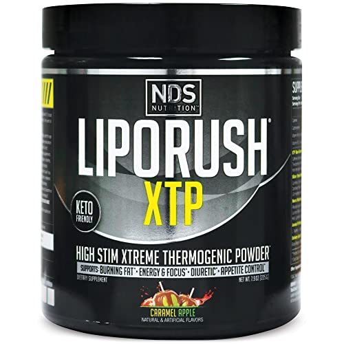 LIPORUSH NDS Nutrition XTP Thermogenic Fat Burner with L-Carnitine - Energy