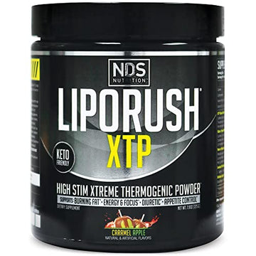 LIPORUSH NDS Nutrition XTP Thermogenic Fat Burner with L-Carnitine - Energy