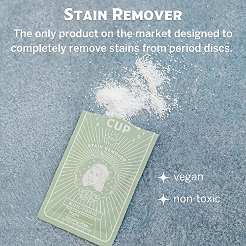 Pixie Menstrual Disc Kit - Best Period Disc Starter Kit - 2 Discs, 20 Wipes, Wash, Lube, Public Restroom Pixie Cup