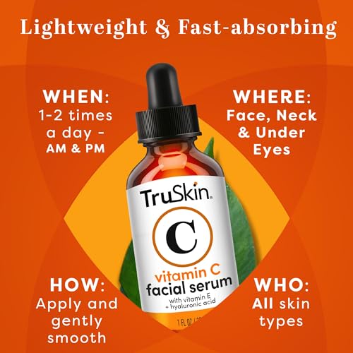 TruSkin Naturals Vitamin C Face Serum Anti Aging Face & Eye Serum