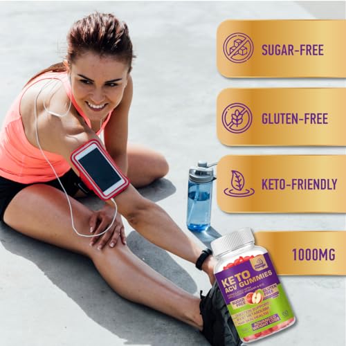 Keto Acv Gummies for Advanced Weight Loss & Belly Fat Burn - Pro Active Super Apple Cider Mood Mingle