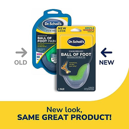Dr. Scholl’s Pain Relief Orthotics for Ball of Foot Pain, 1 Pair - One size fits