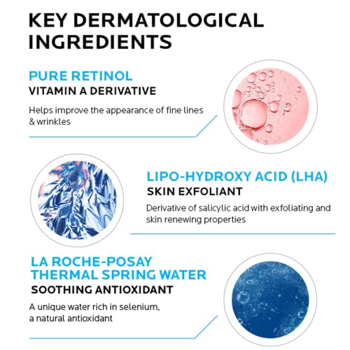 La Roche-Posay Redermic R Anti Aging Retinol Cream, Reduces Wrinkles