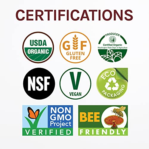 Host Defense, Lion's Mane Capsules, Promotes Mental Clarity, Focus and Memory Host Defense