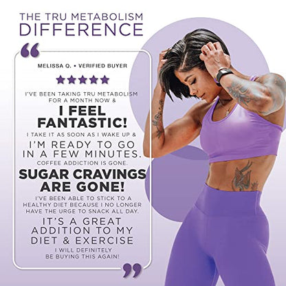 TRU Metabolism, Advanced Fat Loss, Fight Cravings, Boost Mood, No Jitters or Crash