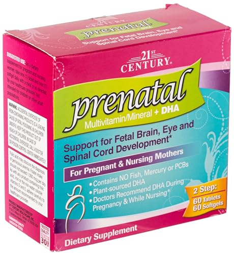PreNatal Multivitamin + DHA 60 Tablets and 60 Softgels Kit