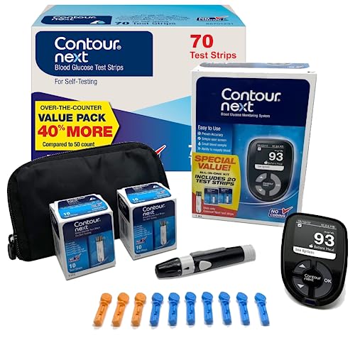 CONTOUR NEXT Blood Glucose Monitoring System – All-in-One Kit Ascensia