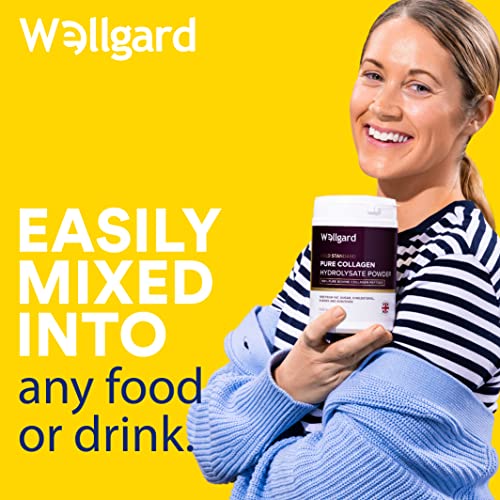 Collagen Powder, Gold Standard Bovine Collagen Peptides Powder by Wellgard - High Levels of The 8 Essential Amino Acids Wellgard