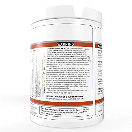 AML ADVANCED MOLECULAR LABS Preworkout, Performance Enhancer, Increases Drive