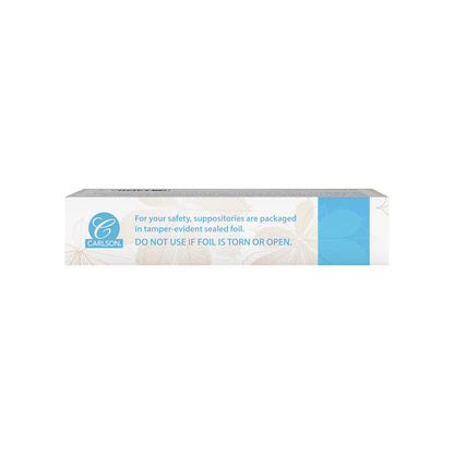 Carlson - Key-E Suppositories, 30 IU Vitamin E Suppository, Lubricates Dry Areas, Treatment