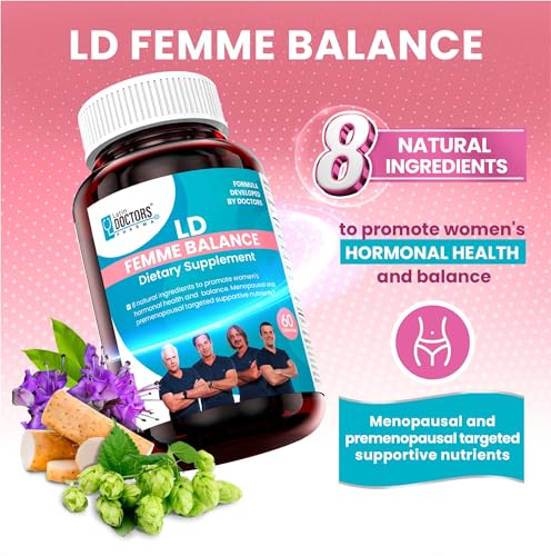 Latin Doctors Femme Balance Supplement, Supports Hormone Balance, Menopausal & Premenopausal