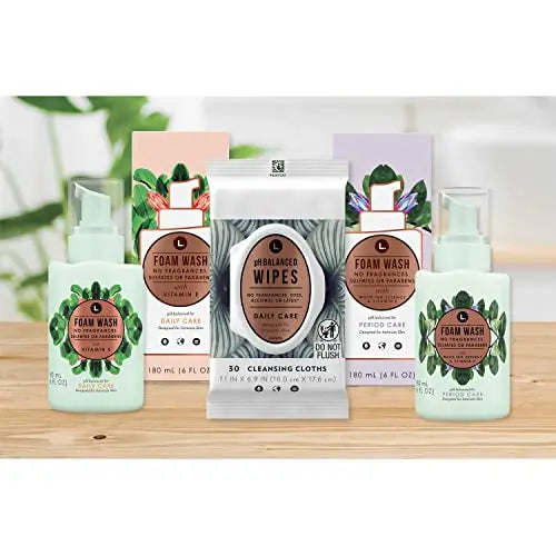 L. Fragrance Free Period Care Foaming Wash, pH Balanced, Free from Fragrances, Sulfates L.