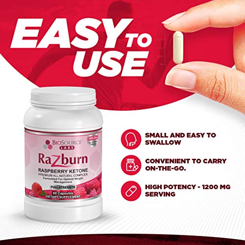 BioSource Labs Razburn – Premium Thermogenic Complex Pills with Natural Ingredients BioSource Labs