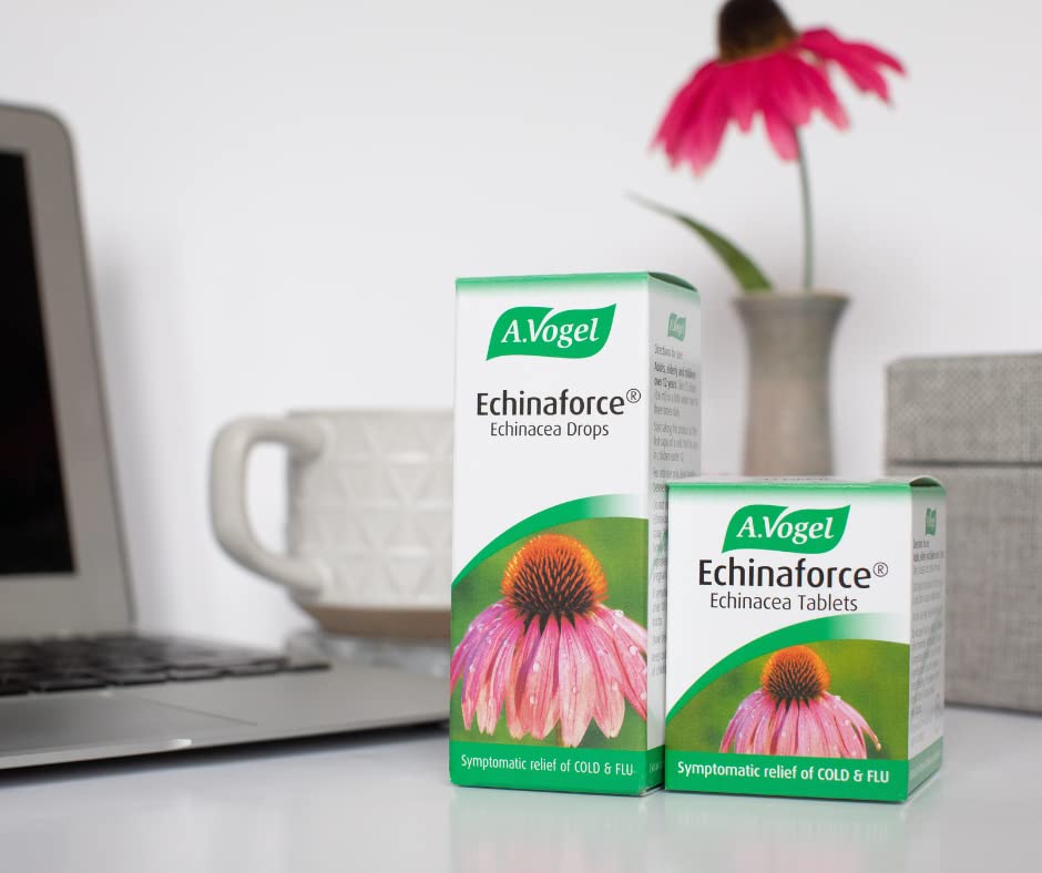 A.Vogel Echinaforce Echinacea Drops | Relieves Cold & Flu Symptoms by Strengthening A.Vogel
