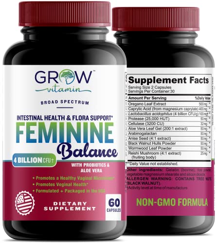 Feminine Balance Complex | Candida Support | Oregano & Caprylic Acid Blend