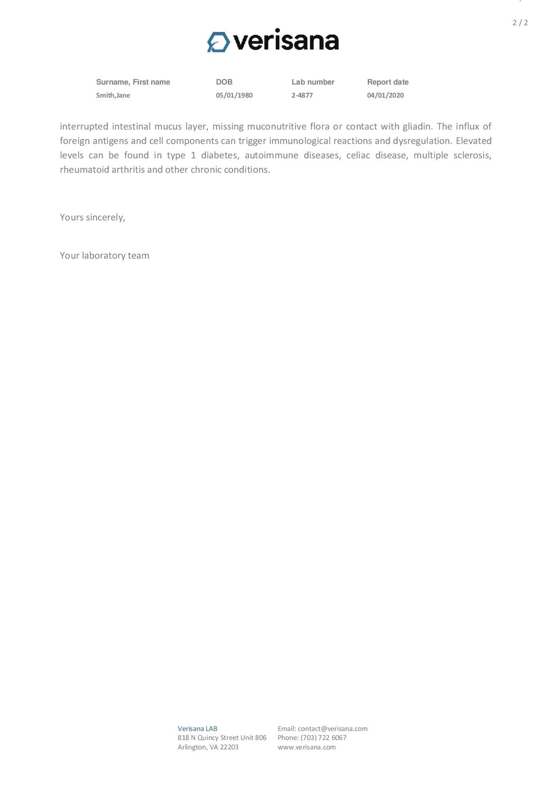 Candida & Helicobacter & Zonulin Test – Lab Testing Kit for Diagnosing Candida, H Pylori and Zonulin