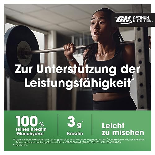 Optimum Nutrition Micronised Creatine Powder, 100% Pure Creatine Monohydrate Powder