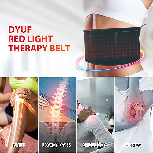 Red Light Therapy Infrared Light Therapy for Muscle Pain Relief and Inflammation Red Light Therapy Belt DYUF