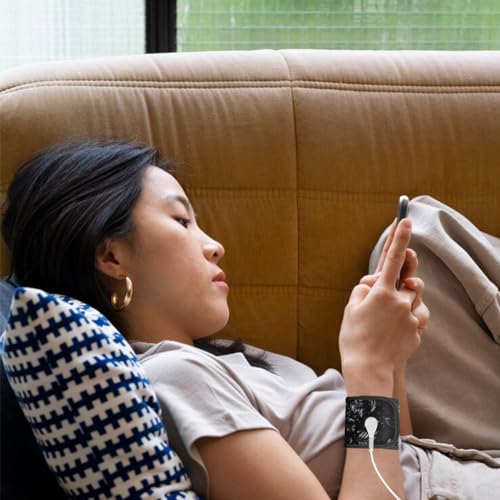 LOYDBDT Grounding Wrist Strap,Patterned Grounding Wristband,Unique Air Holes and Conductive Silver LOYDBDT