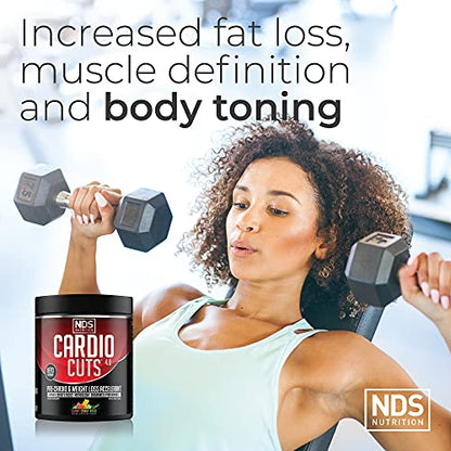 Cardio Cuts NDS Nutrition 4.0 Pre Workout Supplement - Advanced Weight Loss and Pre