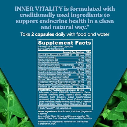 Eu Natural Vitality Cortisol Manager – Fight Fatigue, Feel Calm & Balanced – Healthy Cortisol