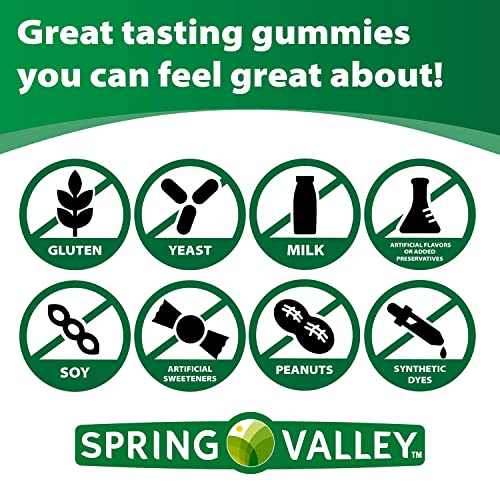 Spring Valley Prenatal Multivitamin Gummies, 90 Ct Bundle with Exclusive Vitamins & Minerals Idea Shop USA