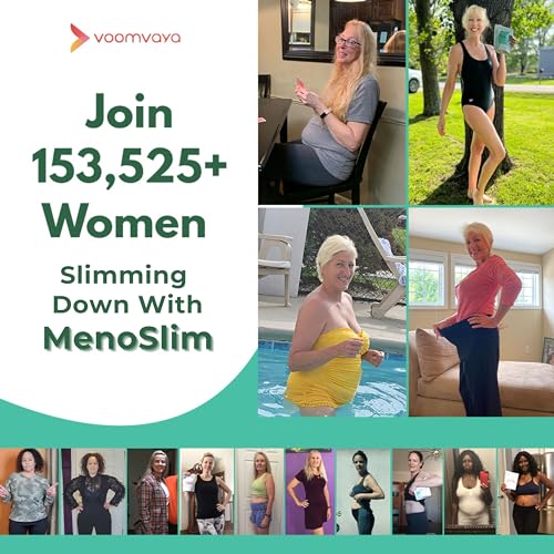 VoomVaya MenoSlim Tea - Natural Menopause Supplements, Perimenopause & Estrogen VoomVaya