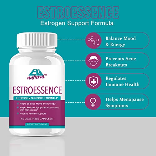 ELi natural ESTROESSENCE Capsule for Women - Female Hormone Balance Supplement Menopause ELi natural