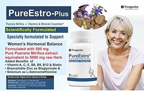 Trexgenics PureEstro Advanced Pueraria Mirifica 500 mg Trexgenics