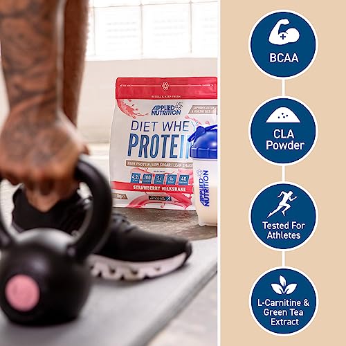 Applied Nutrition Diet Whey - High Protein Powder Supplement, Low Carb & Sugar Applied Nutrition