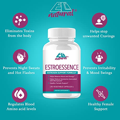 ELi natural ESTROESSENCE Capsule for Women - Female Hormone Balance Supplement Menopause ELi natural